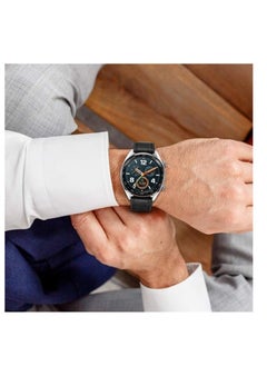 Generic Leather Band 22MM For Samsung galaxy watch 3 45mm /watch 46mm/Gear S3/Huawei watch GT3 46MM/GT2E/GT 46mm)/GT2 Pro/GT2 46MM/honor Magic Watch2 46mm/Amazfit GTR 4 /GTR3/3pro/2/2e  - Image 3