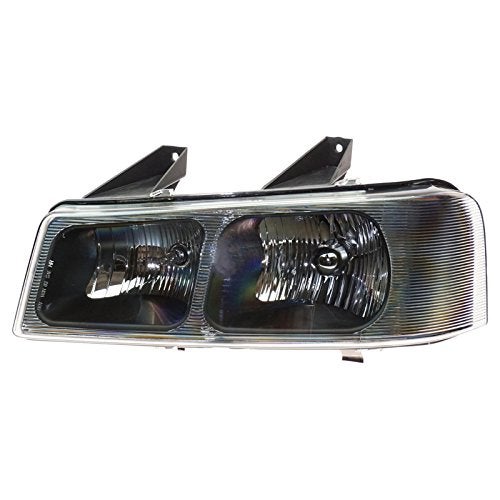 TRQ Driver & Passenger Side Headlight Assembly Set Headlights Driver & Passenger Side Compatible with Chevrolet GMC GM2502233 GM2503233 - Image 5