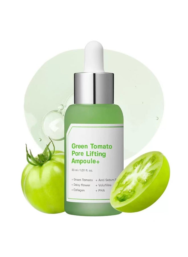 SUNGBOON EDITOR Green Tomato Pore Lifting Ampoule, Pore Tightening Serum, 30ML - Image 1