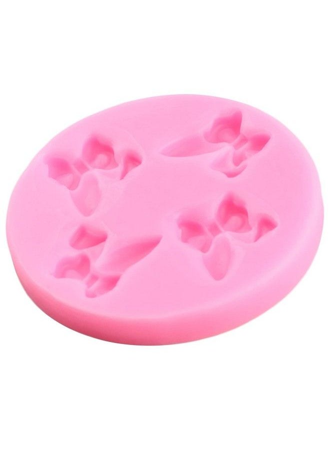 Mujiang - Rabbit Fondant Molds Animal Flower Basket Bunny Ears Silicone Mold Carrot Candy Mold For Cake Decorating Cupcake Topper Polymer Clay Chocolate Gum Paste Set Of 4 - Image 1