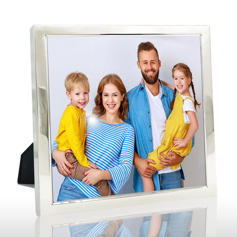 Decanit 4x6 إطار صورة إطار صورة معدنية إطار للجدار أو الحزمة الطاولة من 6 فضية - Image 2