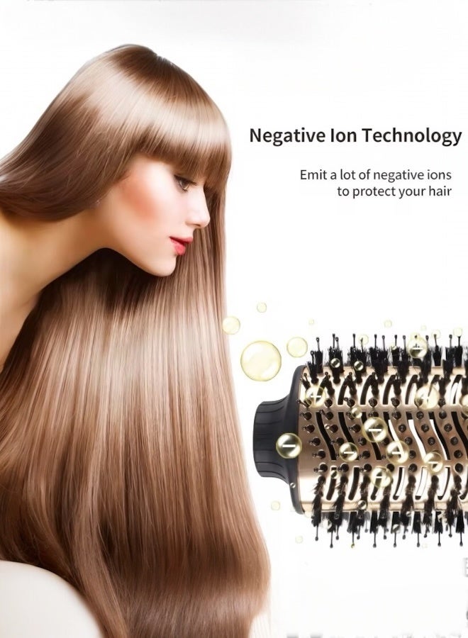 Lifenpure Hot Air Brush 3 in 1 Hair Dryer and Styler Volumizer Curling and Straightening Brush - Image 3