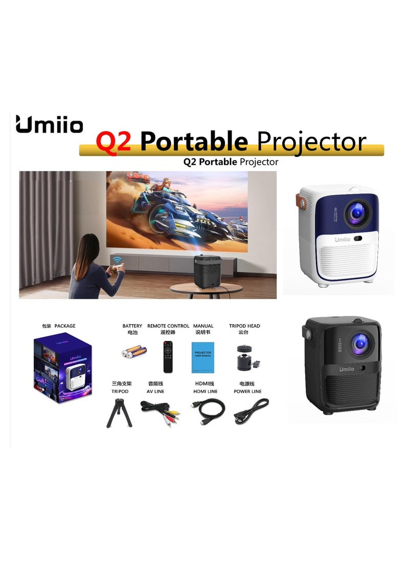 Umiio - Umii Q2 Laser Projector With LED Display For Android - Image 1