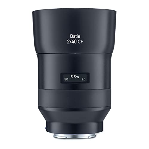 Zeiss عدسة ZEISS Batis 40mm f/2.0 لكاميرات سوني E Mount بدون مرآة، سوداء - Image 1