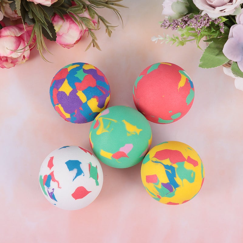 🧸 12 كرة نطاطة ملونة صلبة لعبة قفز إبداعية - Image 4