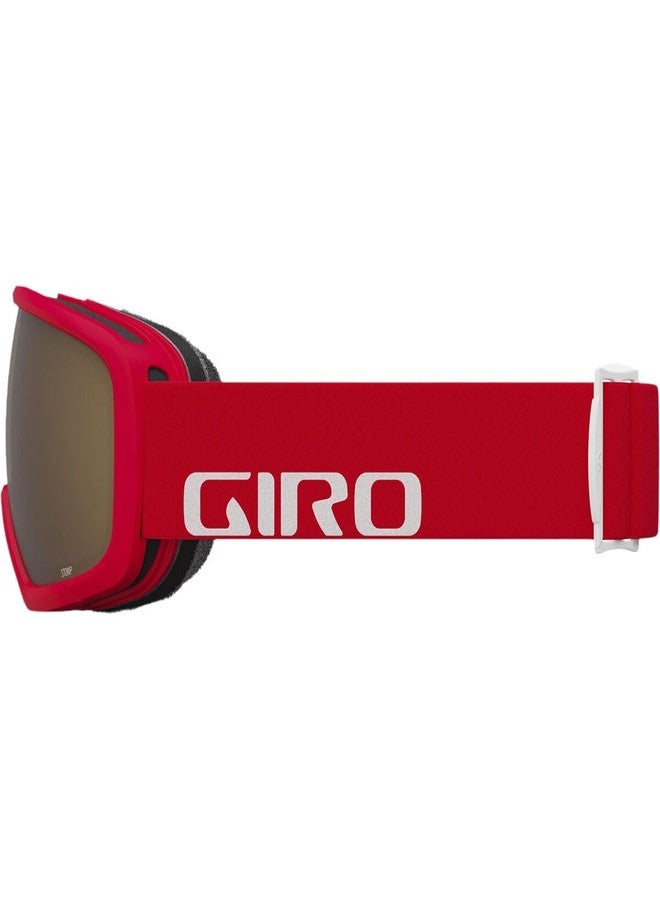 Giro Stomp Goggle Red & White Wordmark Strap with AR40 Lens - Image 3