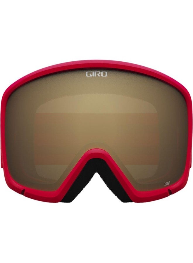 Giro Stomp Goggle Red & White Wordmark Strap with AR40 Lens - Image 2