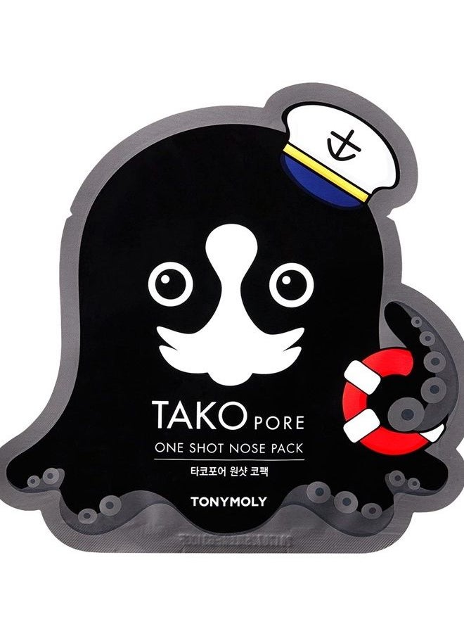 TONYMOLY Tako Pore One Shot Nose Pack, 3 Pack  - Image 2