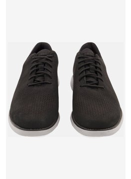 Rockport Men Wide Lace Up Casual Shoes, Black  - Image 3