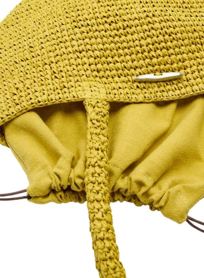 PARFOIS Straw-Effect Shoulder Bag