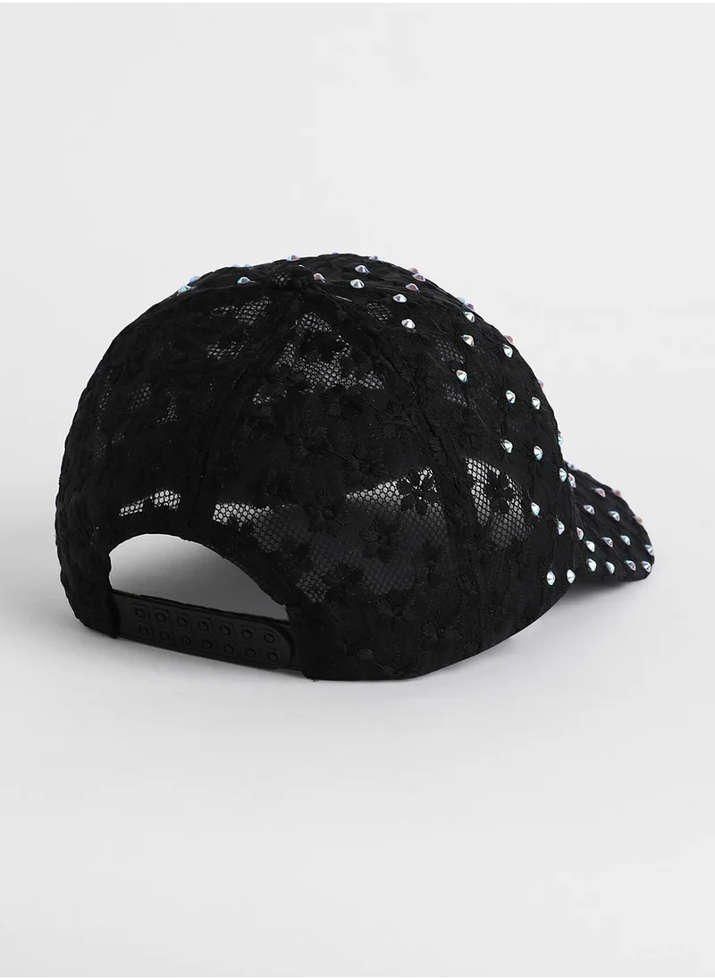 صوص هاوت Studded Prism Baseball Cap