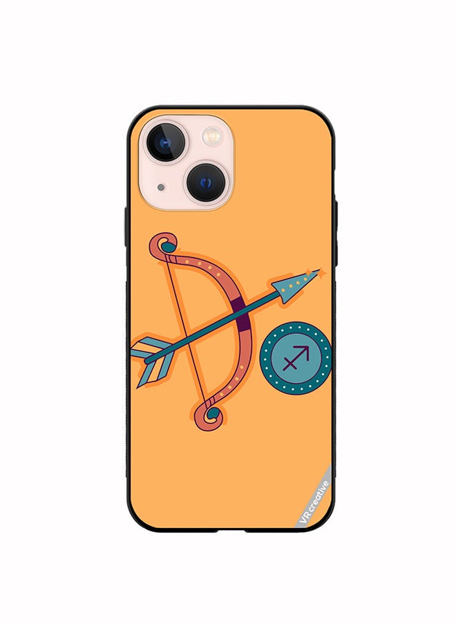 VR CREATIVE Protective Case Cover For Apple iPhone 14 Plus Bow Zodiac Signs Design Multicolour - Image 1