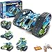 Sillbird Robot Car Building Kit with Remote Control STEM Gifts for Boys Ages 814 Technic Coding Stunt Racer Toys for Kids Birthday Buildable 5in1 Models with 662 Pieces - Image 2