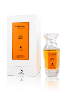 VOLARE Volare Cuir Belga Eau de Parfum - Soft Suede & Vanilla Scent | 100ml  - Image 1