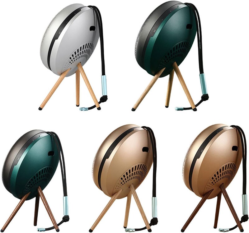 Easy Assembly Wooden Speakers Holder for 2nd Clear Sound and Space Saving Placement Sound Equipment Stand - Image 3