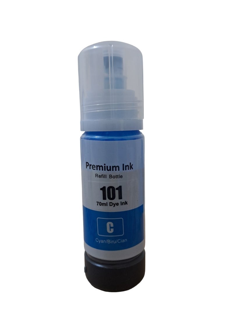 Premium Compatible Refill Ink 101 For Epson Eco Tank L4150/L4160/L4260/L4266/L6160/L6170/L6176/L6190/L6260/L6270 - Image 3