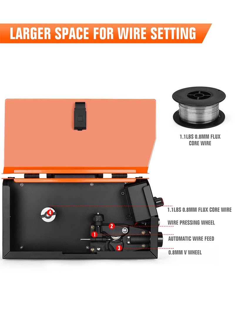 Welding Tools Arc Welder Portable Household Electric 220V/110V Industrial Grade Dual Purpose Fit 1.6mm 3.2mm Flux Core For Household Soldering