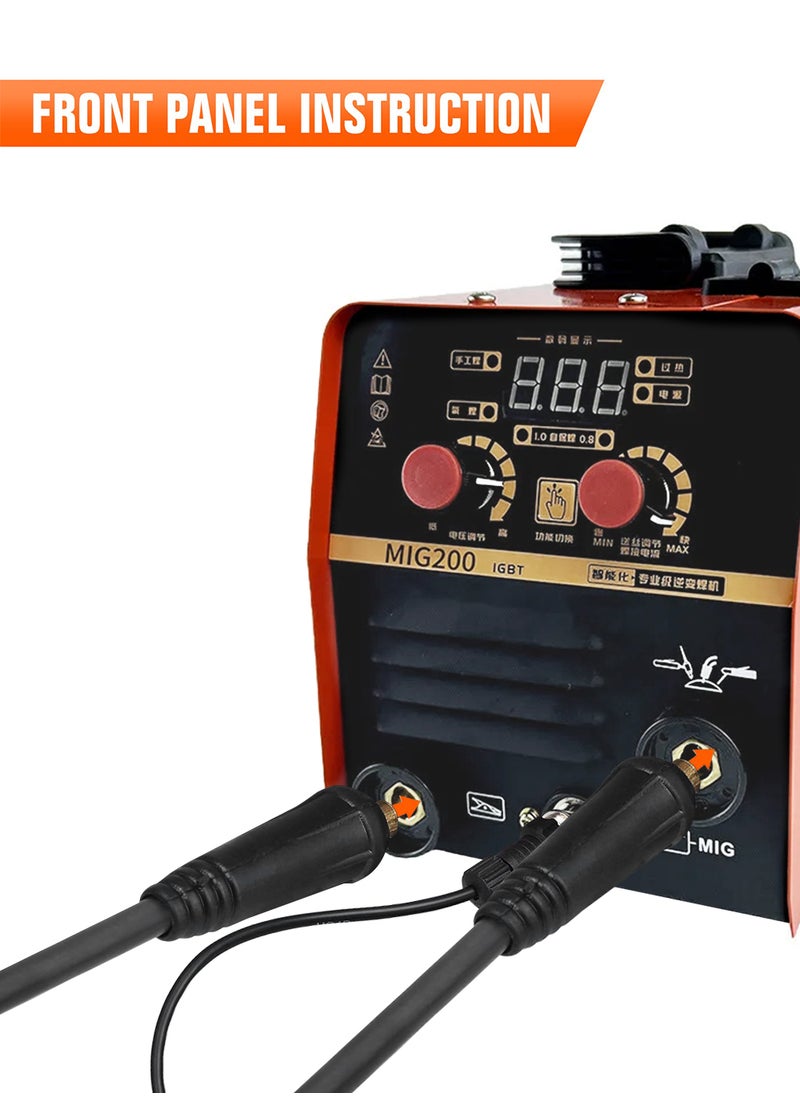 Welding Tools Arc Welder Portable Household Electric 220V/110V Industrial Grade Dual Purpose Fit 1.6mm 3.2mm Flux Core For Household Soldering