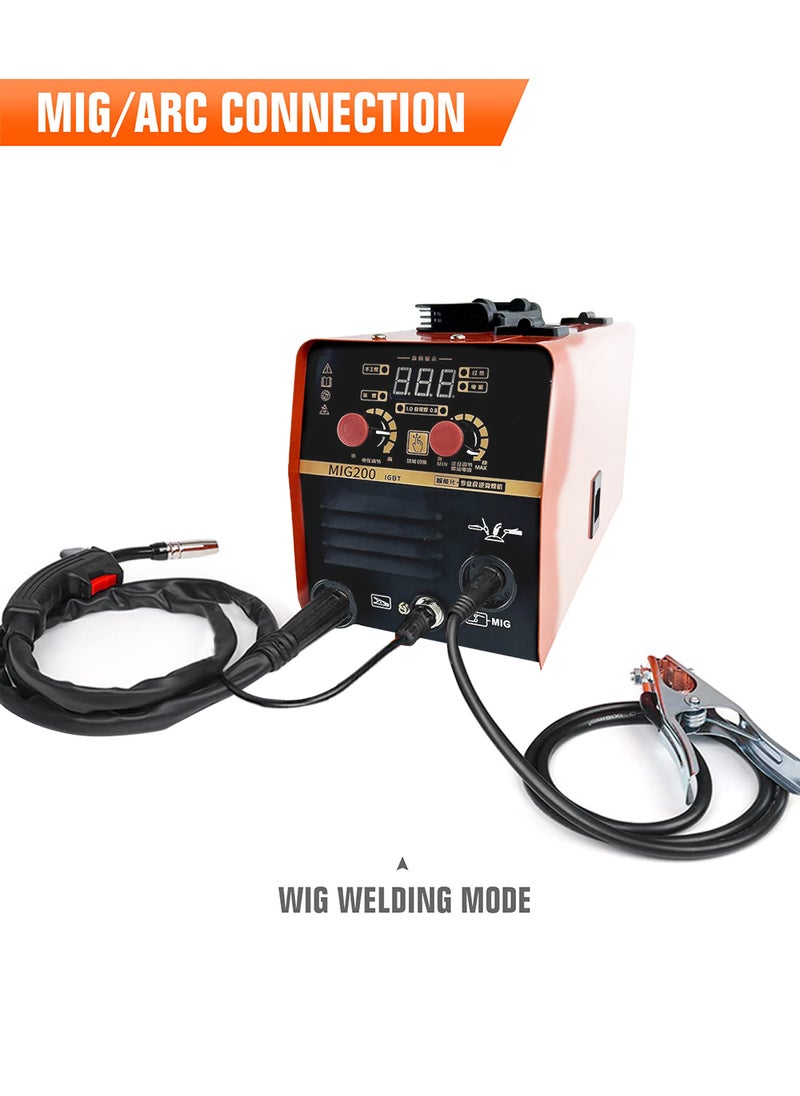 Welding Tools Arc Welder Portable Household Electric 220V/110V Industrial Grade Dual Purpose Fit 1.6mm 3.2mm Flux Core For Household Soldering