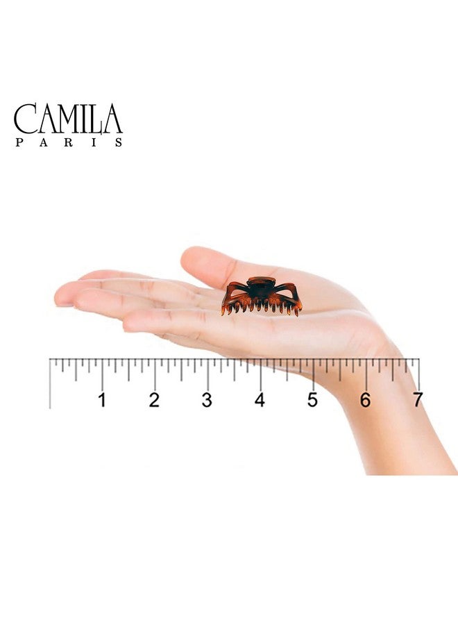 CAMILA Paris Cp22/2 French Hair Clip For Women 1.5 Inch Set Of 2 Tortoise Girls Hair Claw Clips Jaw Fashion Durable Styling Hair Accessories For Women Strong Hold No Slip Grip Made In France - Image 5