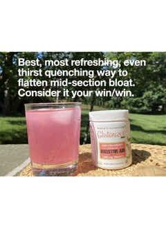 Sufficient-C Sufficient C - Glutenizer Kiwi-Strawberry Digestive-Ade drink mix w/ Premium Full Spectrum Vegan Enzymes plus 2,000 mg. gut healing vitamin C - Antacid Alternative Natural Solution --- Acid Reflux / H  - Image 4