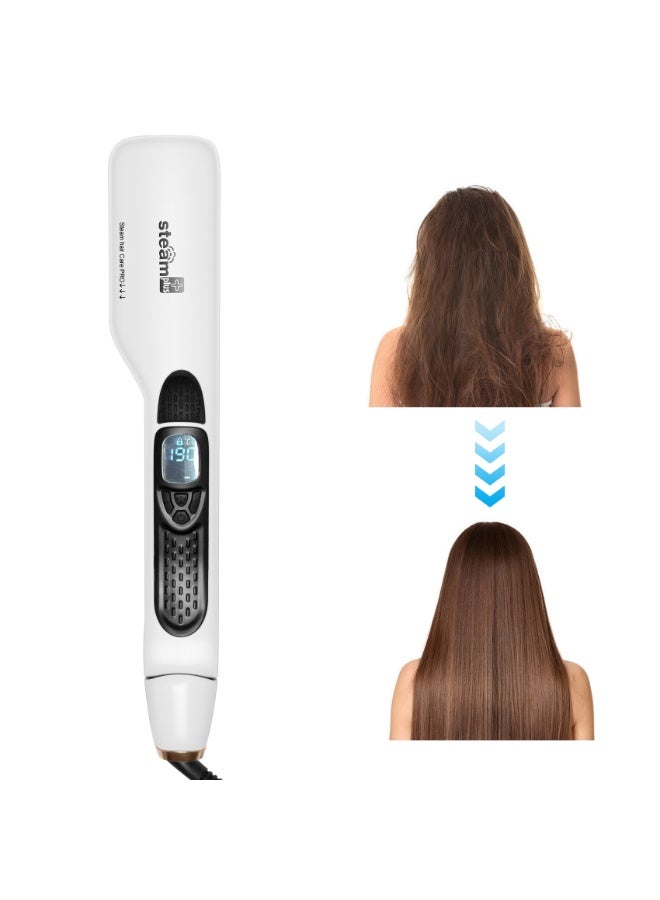 Generic 2-in-1 Ceramic Hair Straightener & Curler | Adjustable Temperature Settings | Fast Heating up to 230°C | FREE Hair Care Dropper Included | Perfect for Straight, Wavy or Curly Hair (Ideal for Hijab Users)  - Image 1