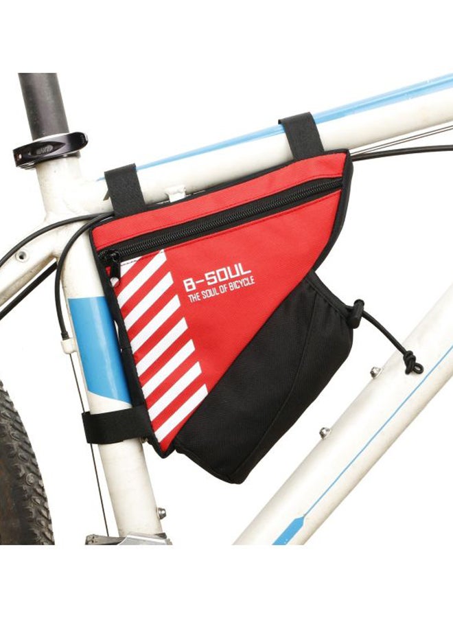 B-SOUL Storage Pouch With Water Bottle Holder For MTB Bicycle 20.5x18x 5cm - Image 2