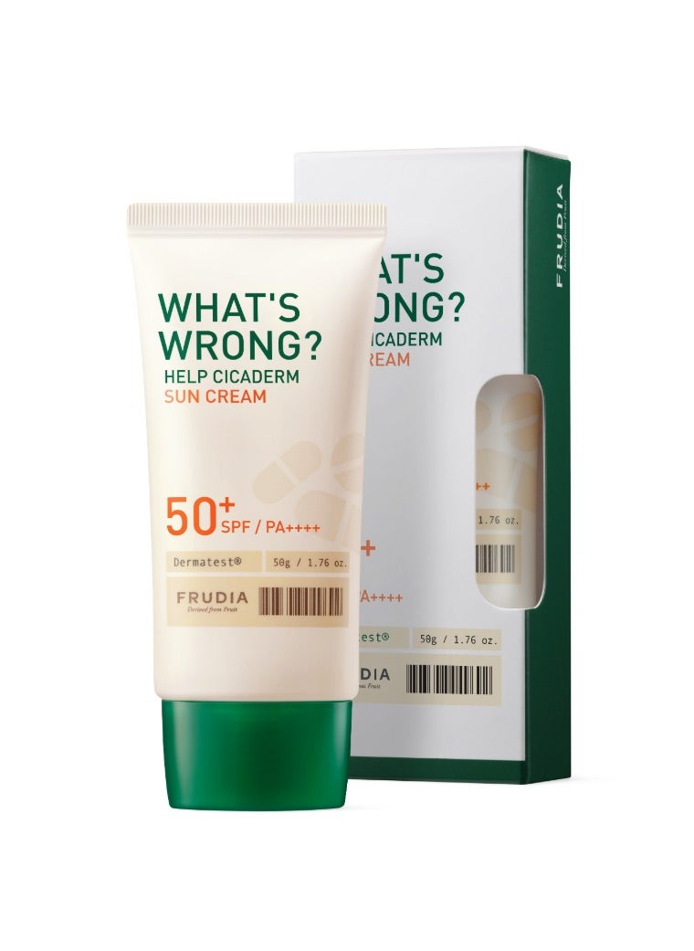 What'S Wrong Help Cicaderm (SPF50) Sun Cream 50g - pzsku/ZEF61858002BD33B46137Z/45/_/1739348551/7111c8ea-0a76-44b9-8870-db067f120e94