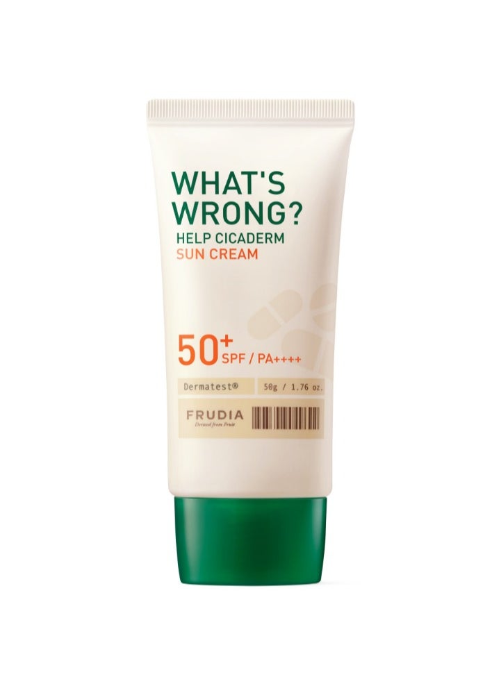 What'S Wrong Help Cicaderm (SPF50) Sun Cream 50g - pzsku/ZEF61858002BD33B46137Z/45/_/1739348560/75065c8a-a5a9-44d4-8d89-90645a78d928