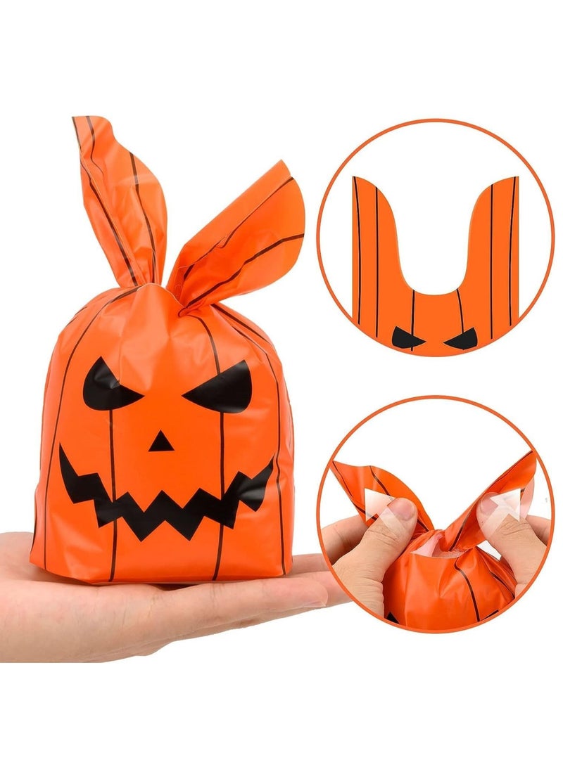 100pcs Candy Bags, Tote Bags, Pumpkin Bags, Reusable Bags Halloween - Image 3