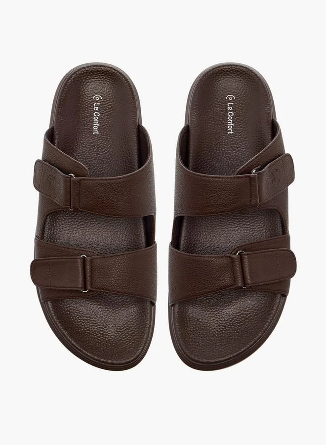 Le Confort BROWN Men Slip-On Comfort Sandals for Men | Best Price UAE