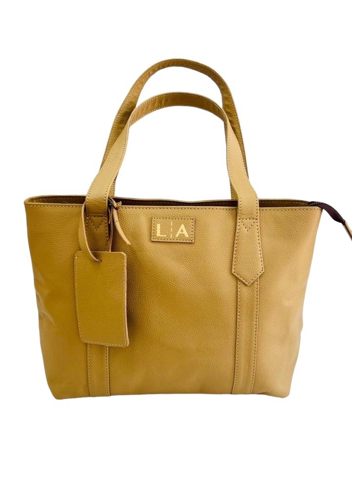 L A LA Genuine Leather Ladies Bag  - Image 1