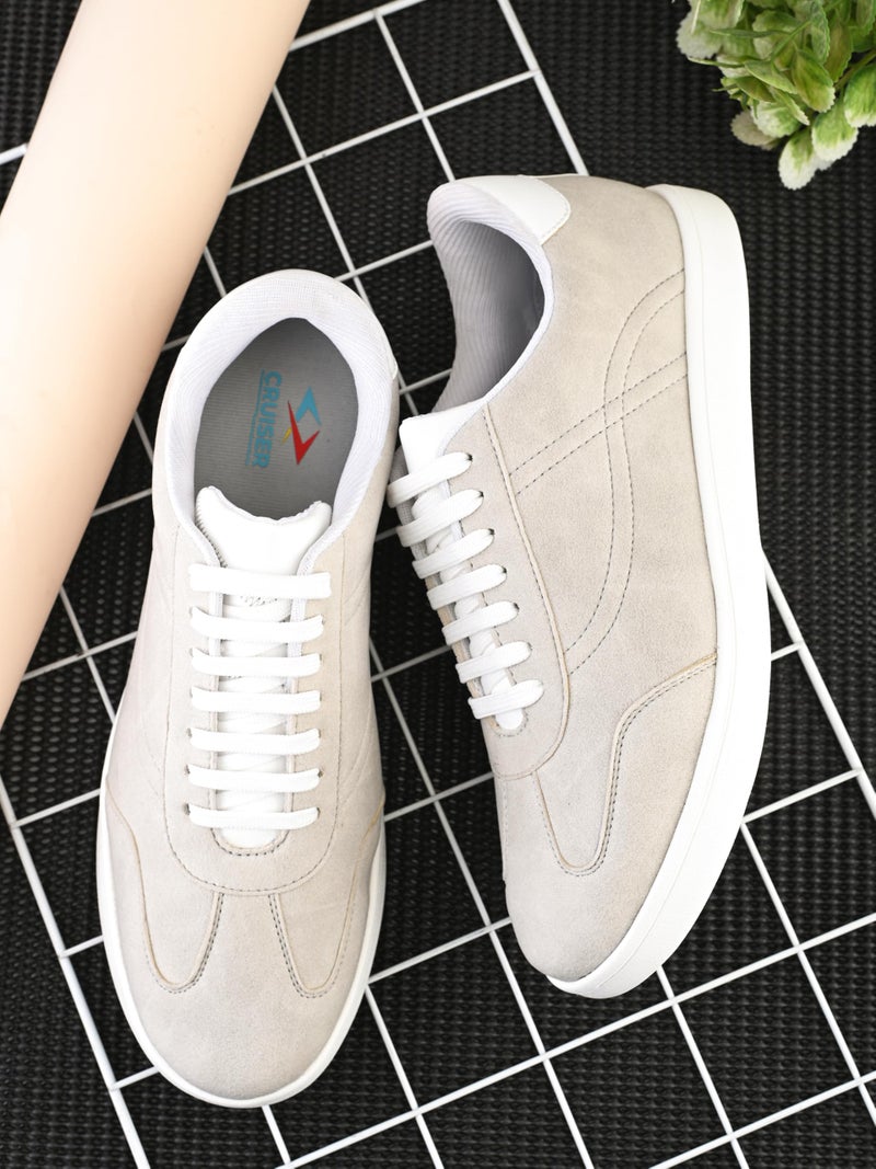 Cruiser Sneaker for Men | Lightweight & Comfortable | Stylish Lace-Up Casual Footwear with Cushioned Insole | Perfect for Versatile Outfits 2641-3 - Image 3