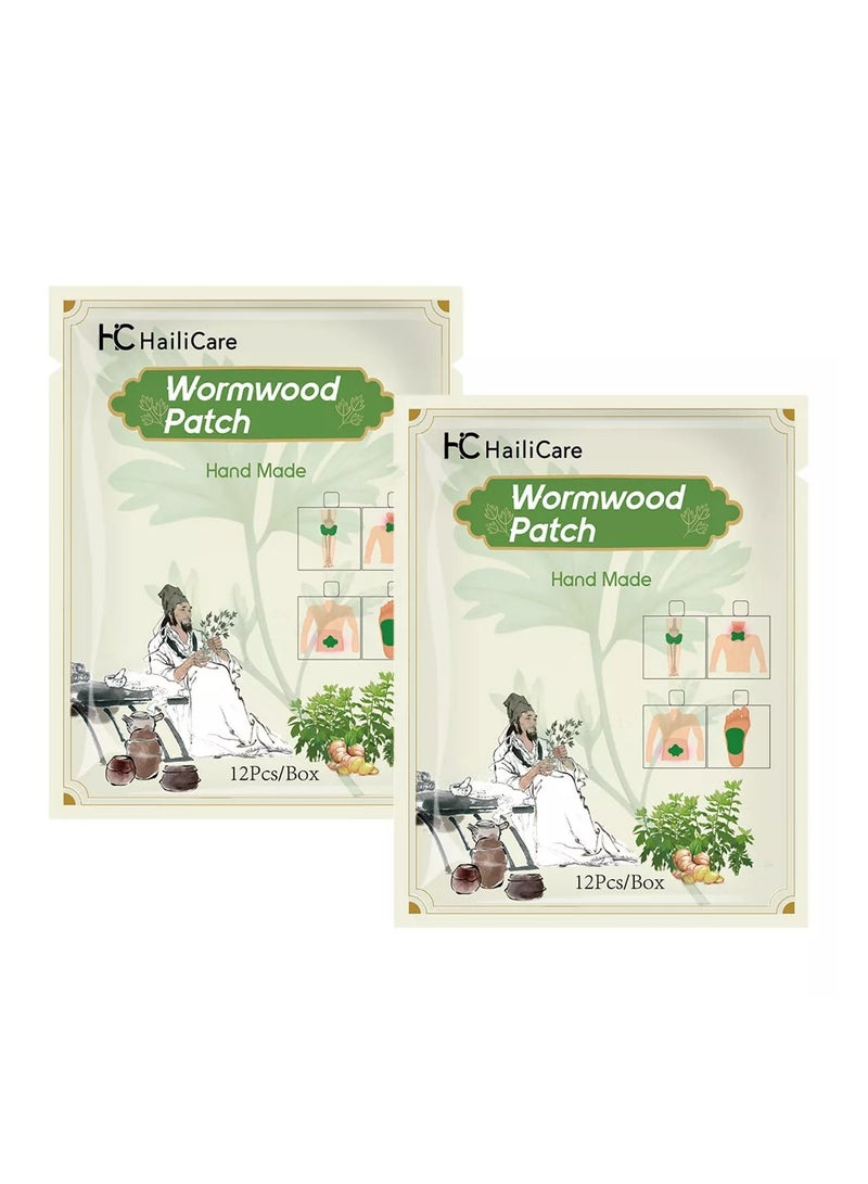 هايلي كير 24 قطعة من الركبة بقع ملصقة ألم المفاصل وجع الأيكة الجص صحة - Image 1