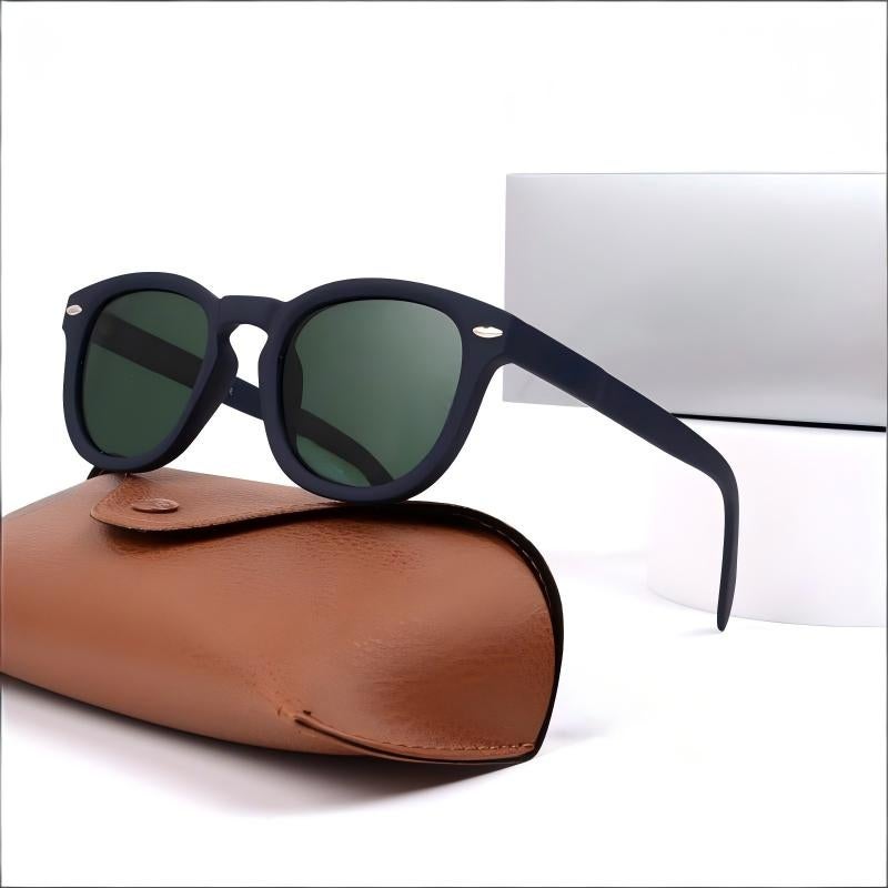 Police RB Men's Cycling Glasses Classic Sport Sunglasses Black Framed with UV Lenses - Image 1