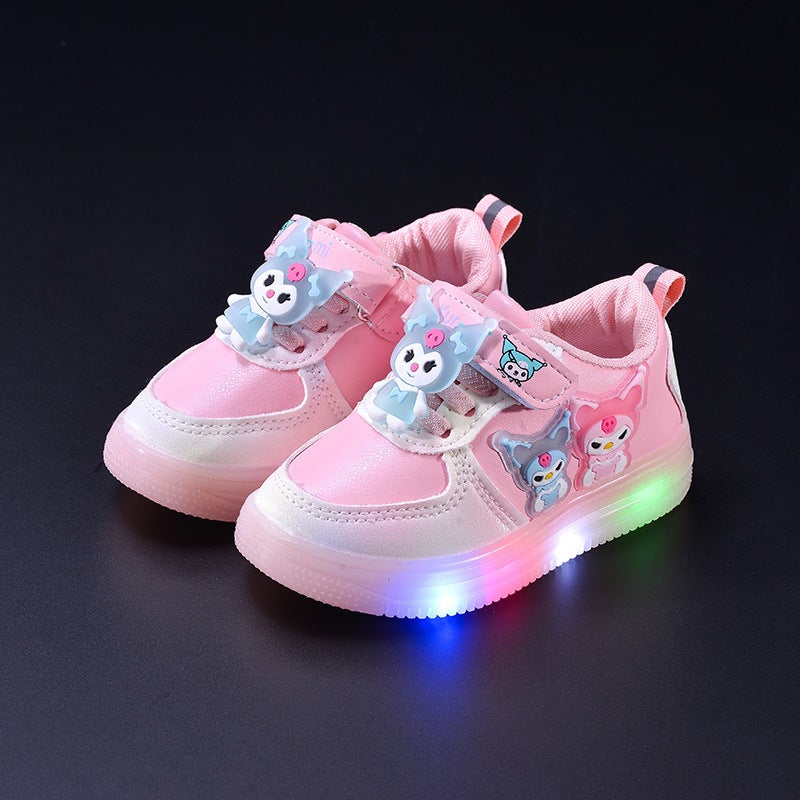 Mesh Sneakers Lightweight Flexible Sole Walking Shoes For Kids Indoor And Outdoor Activities - Image 1