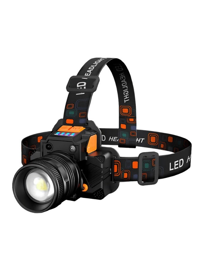Guirenniao Rechargeable Sensor Headlamp Super Bright Headband Long Battery Life Outdoor Fishing