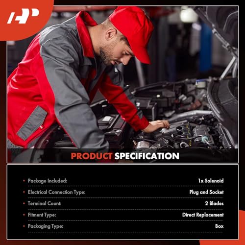 A-Premium APremium Intake Engine Variable Valve Timing VVT Solenoid Compatible with Hyundai Santa Fe 2012 Sonata 1215 Tucson 1215 Compatible with Kia Sportage 1116 Sorento 1318 Replace 243552G500 - Image 3