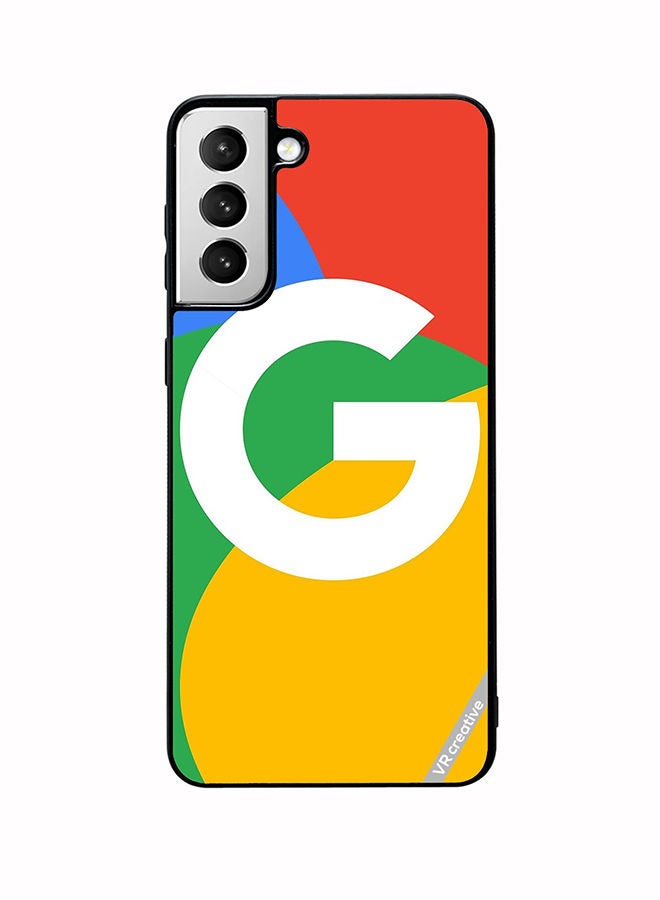 VR CREATIVE Protective Case Cover For Samsung Galaxy S22 5G Google Logo Design Multicolour - Image 1