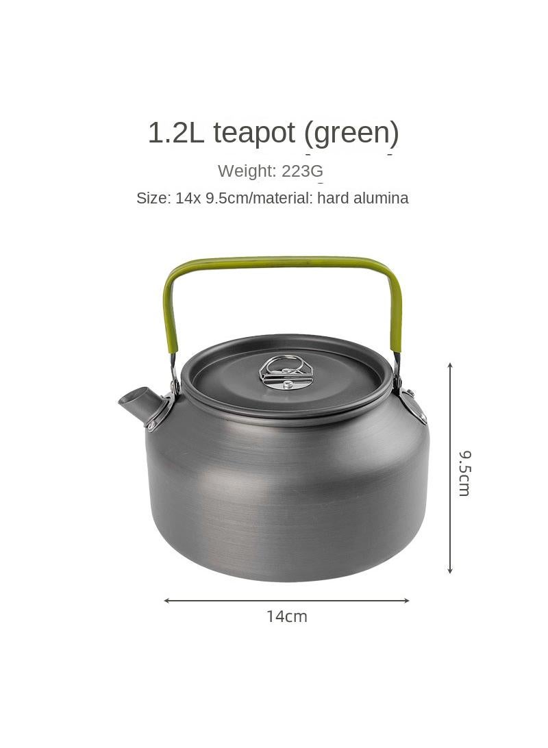 Y&D Stainless Steel Outdoor Mountaineering Camping Portable Boiling Kettle - Image 1