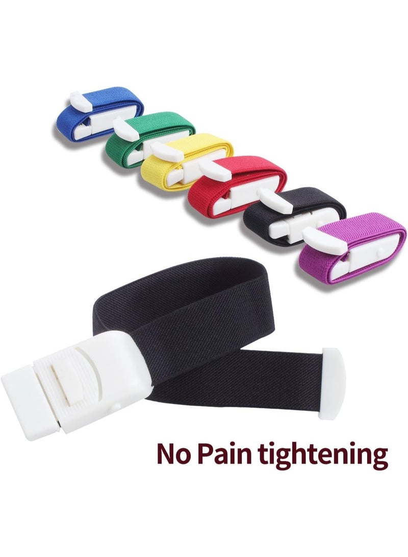 Reusable Medical Tourniquet – Latex-Free & Metal-Free – For Blood Collection and Temporary Bleeding Control – Suitable for Hospitals and Clinics – Assorted Colors - Image 4