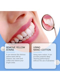 ORALHOE Teeth Stain Remover Sponge, Effective Tooth Whitener, Painless, No Sensitivity Teeth Cleaning Pen at Home Travel 4Pcs  - Image 4