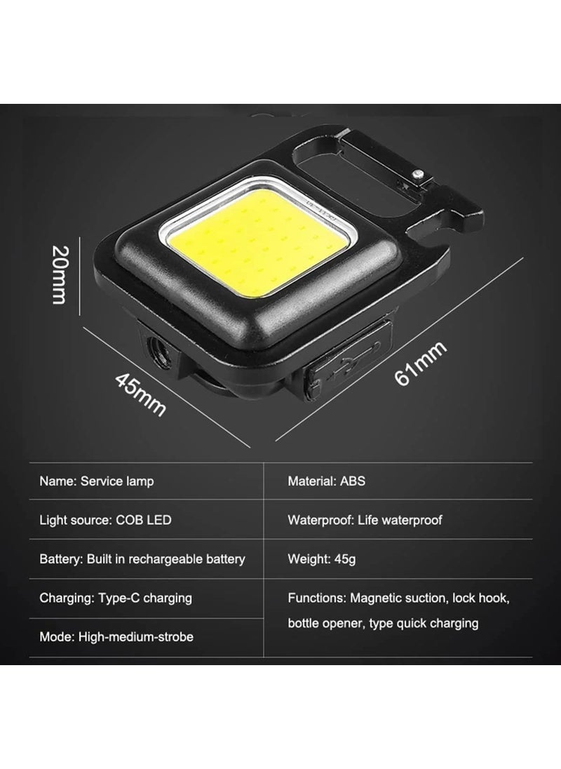 AOW ATTRACTIVE OFFER WORLD Aow Attractive Offer World COB Bright Portable Pocket Lights with Bottle Opener Multi Purpose use  - Image 5