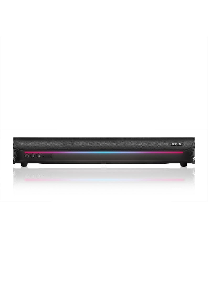 Energy Sistem Gaming Soundbar ESG 2 Sonar (20W Peak Power, Light, USB Type-C, Bluetooth 5.0, Audio-in, 2.0)  - Image 1