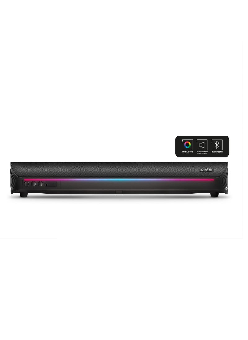 Energy Sistem Gaming Soundbar ESG 2 Sonar (20W Peak Power, Light, USB Type-C, Bluetooth 5.0, Audio-in, 2.0)  - Image 5