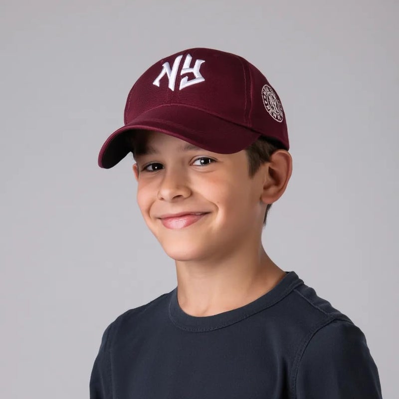 JAMONT NY Base Ball Cap Little Sports Cap for Active Kids, Baby Girls and Boys 4-12 Years - Image 2