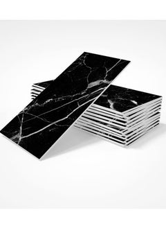 Generic Decorative 3D Wall Panels Wall Panels 16PCS 20.32*10.16cm 3D Wall Sticker Self-Adhesive Wall Panels Waterproof PE Foam Wallpaper Brick Wallpaper for Kichen Wall Decor  - Image 1