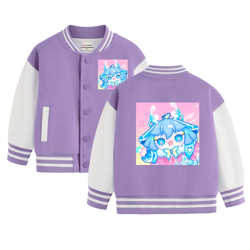 Boys And Girls Joker Jacket Children'S Coat Casual Baseball Uniform A Generation Of Hair - Image 3