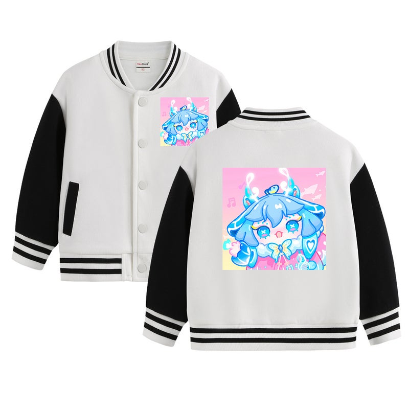 Boys And Girls Joker Jacket Children'S Coat Casual Baseball Uniform A Generation Of Hair - Image 4