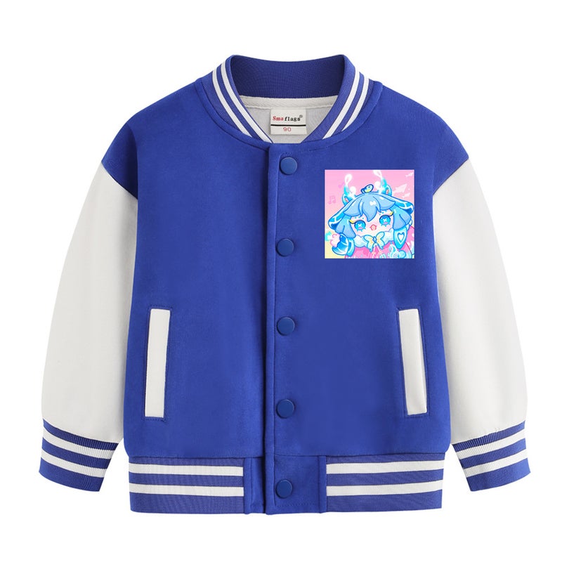 Boys And Girls Joker Jacket Children'S Coat Casual Baseball Uniform A Generation Of Hair - Image 1